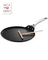 Le Creuset Toughened Nonstick Pro 11in Crepe Pan With $12 Credit