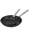 Le Creuset Set Of 2 Toughened Nonstick Pro Fry Pans