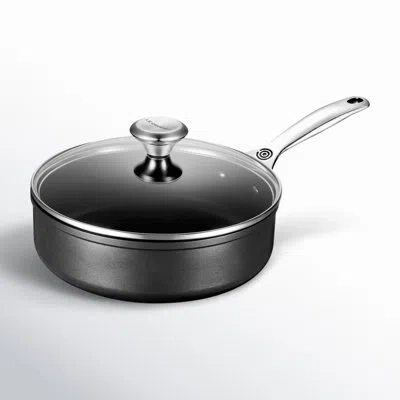 Le Creuset Toughened Nonstick Pro Saute Pan In Black