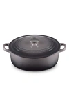 Le Creuset Traditional 4.5-quart Enamel Cast Iron Oval Dutch Oven In Black