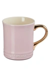 Le Creuset Vancouver 14-ounce Gold Handle Mug