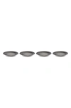 Le Creuset Vancouver Set Of 4 Dinner Plates In Oyster
