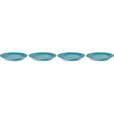 Le Creuset Vancouver Set Of 4 Salad Plates In Blue