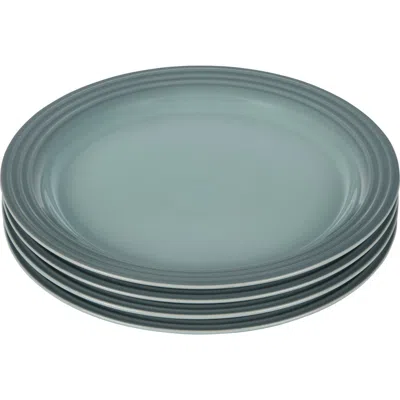 Le Creuset Vancouver Set Of 4 Salad Plates In Sea Salt