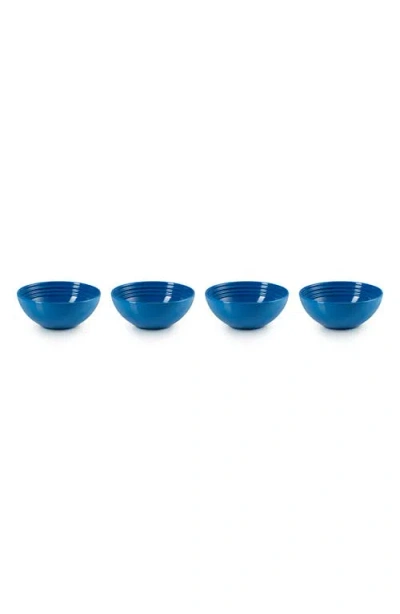 Le Creuset Vancouver Set Of 4 Soup Bowls In Marseille