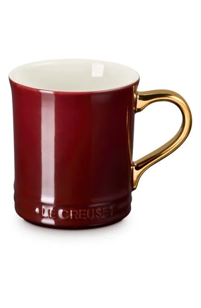 Le Creuset Vancouver Stoneware Mug In Garnet