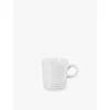 Le Creuset White Stoneware Espresso Mug 100ml