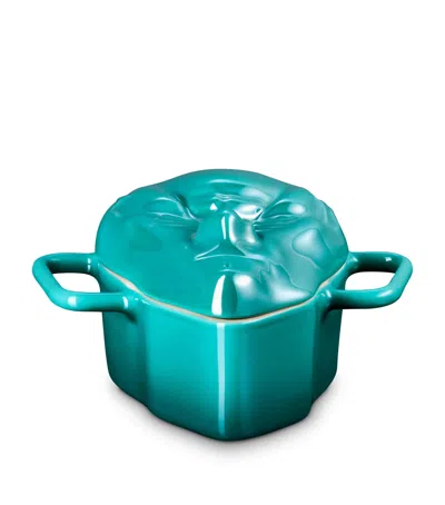 Le Creuset X Star Trek Balok Casserole Dish In Blue
