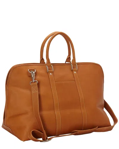 Le Donne Drifter Leather Duffel Bag In Brown