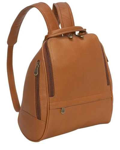 Le Donne Leather Backpack In Brown