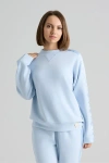 Le Fafo Celine Sweatshirt In Blue
