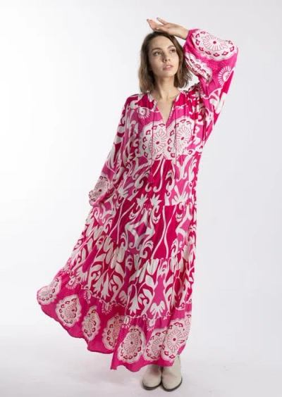 Le Fafo Eva Dress In Pink