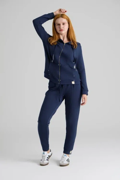Le Fafo Evelyn Joggers In Blue