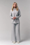 Le Fafo Wide Leg Pants In Gray