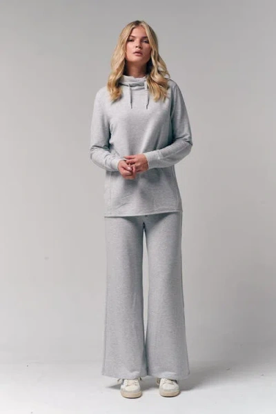 Le Fafo Wide Leg Pants In Gray