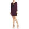 Le Gali Mabelle Womens Lace Inset Crochet Mini Dress In Multi