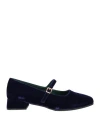 Le Gazzelle Woman Ballet Flats Purple Size 10 Textile Fibers
