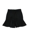 Le Gemelline By Feleppa Toddler Girl Shorts & Bermuda Shorts Black Size 6 Polyester, Elastane In Black