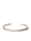 Le Gramme 15 Grams Ribbon Bracelet In Silver
