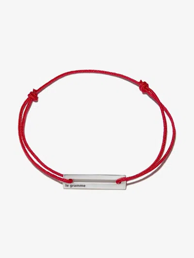 Le Gramme Tasche Small Tote Aus Baumwolle In Red