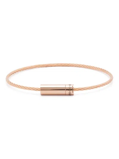 Le Gramme 18k Rose Gold Cable Bracelet