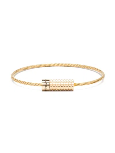 Le Gramme 18k Yellow Gold Pyramid Bracelet
