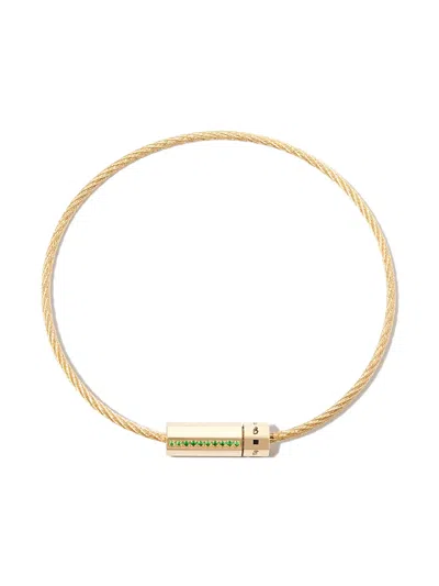Le Gramme 18kt Yellow Gold  Cable Bracelet