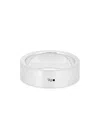 Le Gramme 9g Brushed Sterling Silver Ribbon Ring In Silver