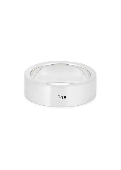 Le Gramme 9g Brushed Sterling Silver Ribbon Ring