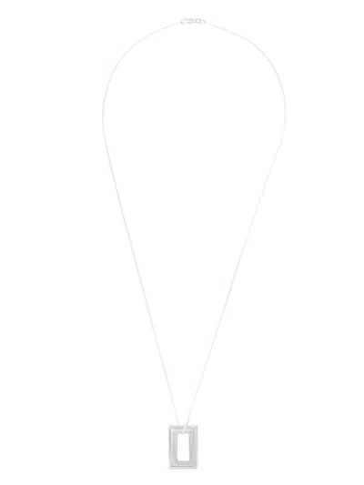 Le Gramme Accumulation Necklace In Silver