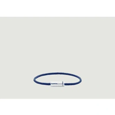 Le Gramme Cable Bracelet Nato In Blue