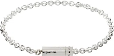 Le Gramme Cable 'le 11g' Bracelet In Silver