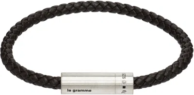 Le Gramme Cable 'le 7g' Bracelet In Brown