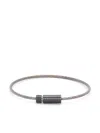 Le Gramme Cable-link Chain Bracelet In Silver