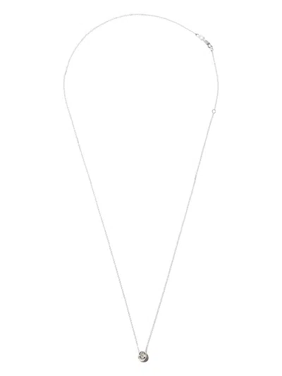 Le Gramme Sterling Silver Le 1g Polished Entrelacs Necklace