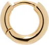 Le Gramme Gold Bangle 'la 0.8g' Single Earring In Gold