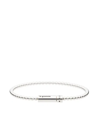 Le Gramme Le 11g Ball-chain Bracelet In Silver