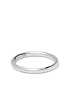 Le Gramme Silver Polished 'le 3 Grammes' Bangle Ring In Silver