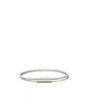 Le Gramme 7 Grams Cable Bracelet In White