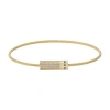 Le Gramme Le 9g Cable Bracelet Set With Diamonds In Gold