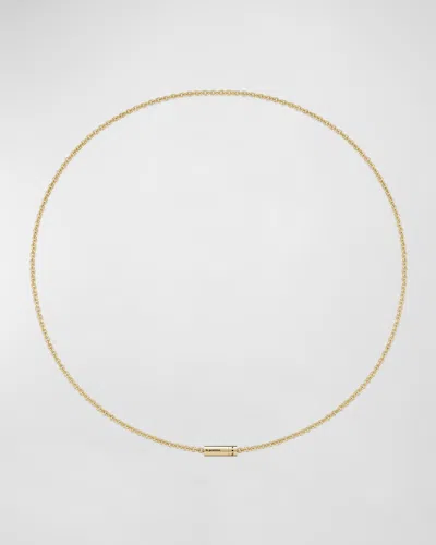 Le Gramme Men's 18k Yellow Gold Cable Chain Necklace