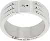 Le Gramme Godron 9g Recycled Sterling Silver Ring In Silver