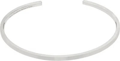 Le Gramme Silver Ribbon 'le 7g' Bracelet
