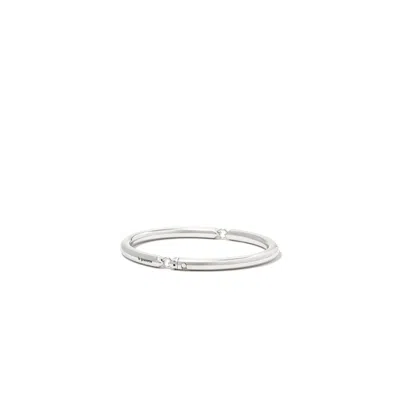 Le Gramme Sterling Silver 35g Segment Ring Bracelet