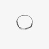Le Gramme Sterling Silver Le 3g Segment Cord Bracelet In Silver