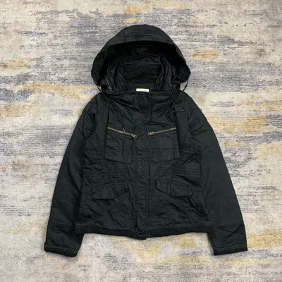 Pre-owned Le Grande Bleu L G B Relook Japan Cyber Military Bono Jacket Goa / L.g.b Style In Black