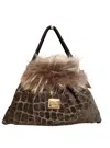 Le Gufe Women's Bag  Sissycaiman5nero Velluto In Gray