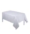 Le Jacquard Français Anneaux Tablecloth In White
