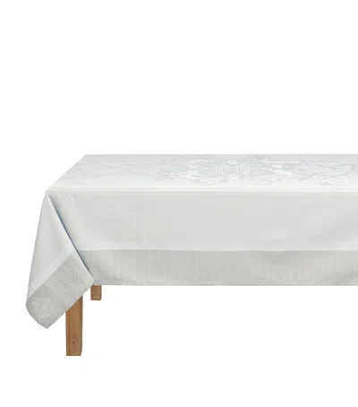 Le Jacquard Français Coated Cotton Promenade Impériale Tablecloth In Grey