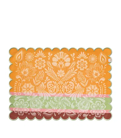 Le Jacquard Français Cotton Alegria Placemat In Pink